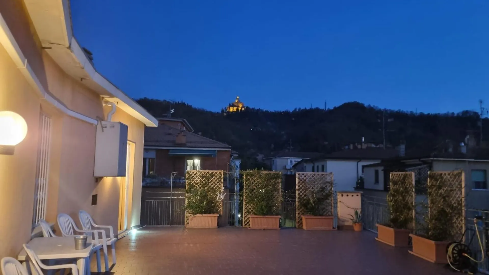 Apartmán Attico Vista San Luca Boloňa Itálie